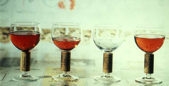 série verres bouchon